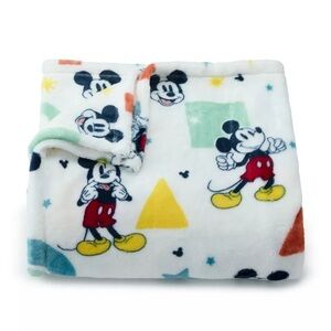 Disney's Oversized Soft Printed Plush Throw Blanket Mickey Mouse The Big One NEW